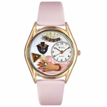 Jewelry Lover Pink Watch Classic Gold Style C 0910013 Jewelry Lover Pink Watch Classic Gold Style C 0910013
