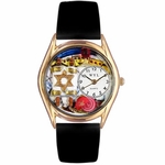 Judaism Watch Classic Gold Style C 0710003