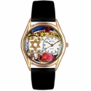 Judaism Watch Classic Gold Style C 0710003