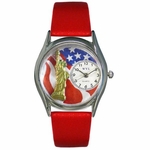 July 4th Patriotic Watch Classic Silver Style S 1228001 July 4th Patriotic Watch Classic Silver Style S 1228001