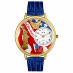 July 4th Patriotic Watch in Gold or Silver Unisex G 1220022 July 4th Patriotic Watch in Gold or Silver Unisex G 1220022
