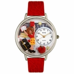 Kindergarten Teacher Watch in Silver Unisex U 0640002 Kindergarten Teacher Watch in Silver Unisex U 0640002