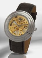 Kings and Queens KQ2650BKSL Mechanical Skeleton Watch