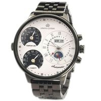 Kings and Queens KQ4009 Mens White Dial Watch