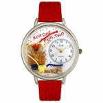 Knitting Watch in Silver Unisex U 0410003 Knitting Watch in Silver Unisex U 0410003