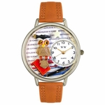 Knowledge Is Power Watch in Silver Unisex U 0640011 Knowledge Is Power Watch in Silver Unisex U 0640011