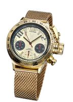 Konigswerk AQ100122G Mens Gold Bracelet Watch