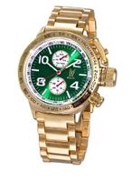 Konigswerk AQ101100G Mens Gold Bracelet Watch
