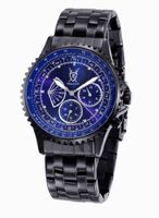 Konigswerk AQ101103G Mens Black Bracelet Watch