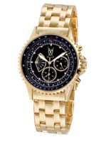 Konigswerk AQ101104G Mens Gold Bracelet Watch