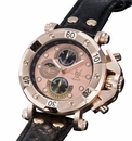 Konigswerk AQ101132G Mens Black Leather Watch