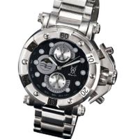 Konigswerk AQ101134G Mens Silver Bracelet Watch