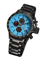Konigswerk AQ201740G Mens Black Bracelet Watch