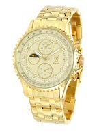 Konigswerk SQ201446G Mens Gold Bracelet Watch