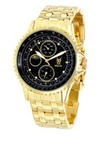 Konigswerk SQ201477G Mens Gold Bracelet Watch