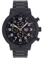 Kronwerk AQ202792G Black Bracelet Large Face Multifunction Mens Watch