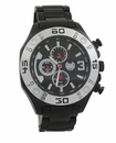 Kronwerk AQ202822G Black Metal Bracelet Multifunction Day Date Mens Watch