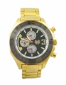 Kronwerk AQ202823G Gold Tone Steel Bracelet Multifunction Mens Watch Kronwerk AQ202823G Gold Tone Steel Bracelet Multifunction Mens Watch