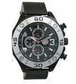 Kronwerk AQ202827G Black Mesh Band Large Face Multifunction Mens Watch Kronwerk AQ202827G Black Mesh Band Large Face Multifunction Mens Watch