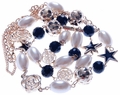 Ladies Fashion Charms Necklace 36 inches Long Ladies Fashion Charms Necklace 36 inches Long