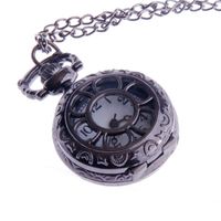 Ladies Flower-Web Pendant Pocket Watch PW56