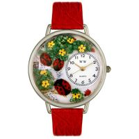 Ladybugs Watch in Silver Unisex U 1210004