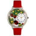 Ladybugs Watch in Silver Unisex U 1210004 Ladybugs Watch in Silver Unisex U 1210004