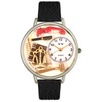 Lawyer Watch in Silver Unisex U 0610001