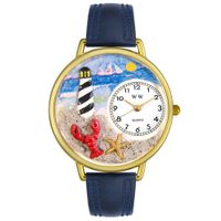 Lighthouse Watch in Gold or Silver Unisex G 1210013
