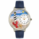 Lighthouse Watch in Silver Unisex U 1210013 Lighthouse Watch in Silver Unisex U 1210013
