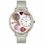 Makeup Watch in Silver Unisex U 1610007 Makeup Watch in Silver Unisex U 1610007