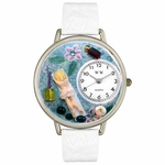 Massage Therapist Watch in Silver Unisex U 0630012 Massage Therapist Watch in Silver Unisex U 0630012