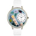 Massage Therapist Watch in Silver Unisex U 0630012 Massage Therapist Watch in Silver Unisex U 0630012
