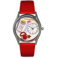 Math Teacher Watch Classic Silver Style S 0640011 Math Teacher Watch Classic Silver Style S 0640011