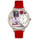 Math Teacher Watch in Silver Unisex U 0640007 Math Teacher Watch in Silver Unisex U 0640007