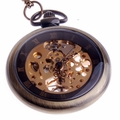 Mechanical Skeleton Pocket Watch PW12