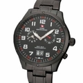 Men's All Black Swiss Chronograph Watch   Men's All Black Swiss Chronograph Watch