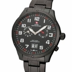  Men's All Black Swiss Chronograph Watch 