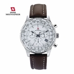 Men's Swiss Chronograph Watch Leather