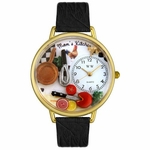 Moms Kitchen Watch in Gold or Silver Unisex G 1010004 Moms Kitchen Watch in Gold or Silver Unisex G 1010004