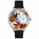 Moms Kitchen Watch in Silver Unisex U 1010004 Moms Kitchen Watch in Silver Unisex U 1010004