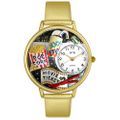 Movie Lover Watch in Gold Unisex G 0420013 Movie Lover Watch in Gold Unisex G 0420013