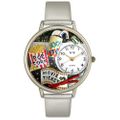 Movie Lover Watch in Silver Unisex U 0420013 Movie Lover Watch in Silver Unisex U 0420013