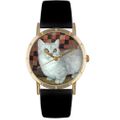 Munchkin Cat Print Watch in Gold Classic P 0120047 Munchkin Cat Print Watch in Gold Classic P 0120047