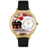 Music Teacher Watch in Gold or Silver Unisex G 0510001
