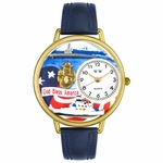 Navy Watch in Gold or Silver Unisex G 1220029 Navy Watch in Gold or Silver Unisex G 1220029