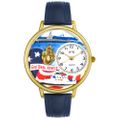 Navy Watch in Gold or Silver Unisex G 1220029 Navy Watch in Gold or Silver Unisex G 1220029