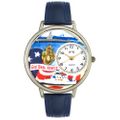 Navy Watch in Gold or Silver Unisex U 1220029 Navy Watch in Gold or Silver Unisex U 1220029