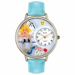Nurse Angel Watch in Silver Unisex U 0620030 Nurse Angel Watch in Silver Unisex U 0620030