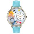 Nurse Angel Watch in Silver Unisex U 0620030 Nurse Angel Watch in Silver Unisex U 0620030